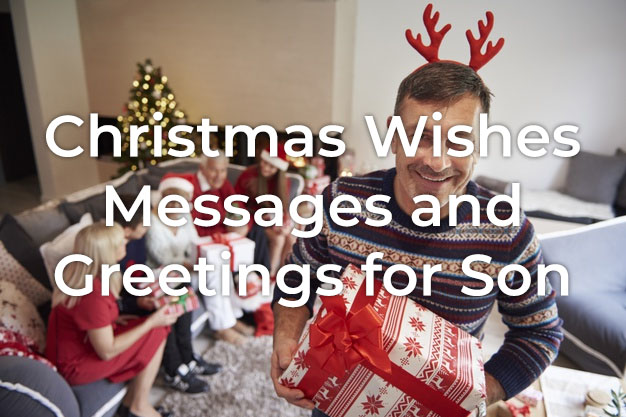 35+ Merry Christmas Wishes for Son  Styiens